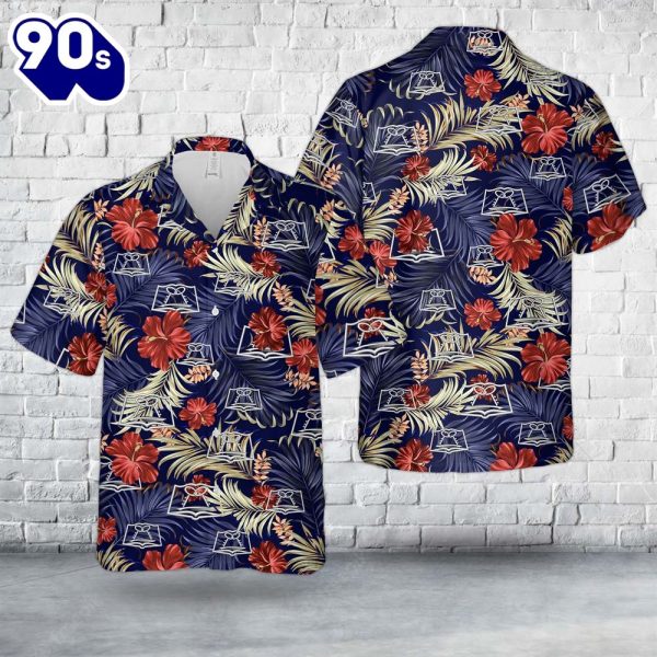 US Navy Culinary Specialist CS Hawaiian Shirt