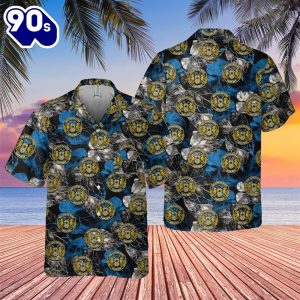 US Navy Diver Pocket Hawaiian Shirt_3945