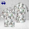 US Navy Douglas ASkyraider Papoose Flight Hawaiian Shirt