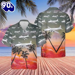 US Navy Douglas C8 Liftmaster Of VR 21 Hawaiian Shirt