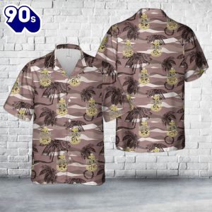 US Navy E 8 Senior Chief Petty Officers Anchor Hawaiian Shirt