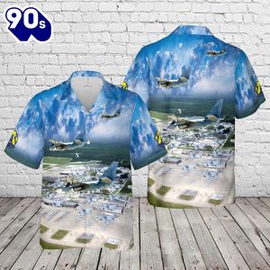 US Navy ES 3A Shadow VQ 6 Hawaiian Shirt