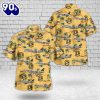 US Navy FA Tomcat Of VF 84 Jolly Rogers Hawaiian Shirt