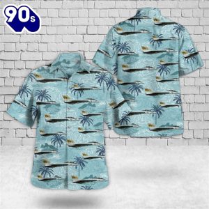 US Navy FA Tomcat Of VFA 32 Fighting Swordsmen Hawaiian Shirt