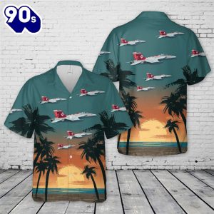 US Navy FAF Super Hornet Of VFA2 Hawaiian Shirt