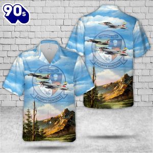 US Navy FD Tomcat Of VF 2 Bounty Hunters Hawaiian Shirt