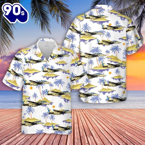 US Navy FDR From VF 213 Blacklions Hawaiian Shirt