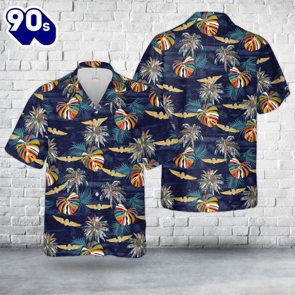 US Navy Flight Surgeon Badge Hawaiian Shirt