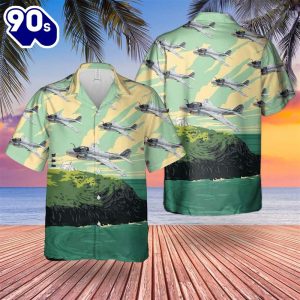 US Navy Grumman A 6E Intruder Hawaiian Shirt