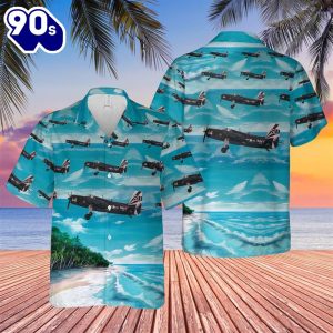 US Navy Grumman AF 2 Guardian Of VS 37 Hawaiian Shirt