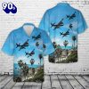 US Navy Grumman F7F 3P Tigercat Hawaiian Shirt