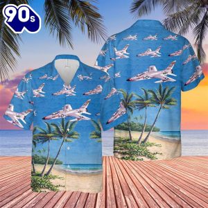 US Navy Grumman FA Tiger Hawaiian Shirt