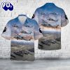 US Navy HSC 5 Nightdippers Sikorsky MH 60S Seahawk At Naval Station Norfolk Hawaiian Shirt