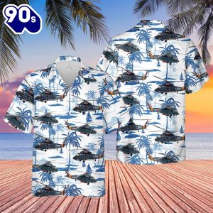 US Navy Kaman SH 2 Seasprite Hawaiian Shirt