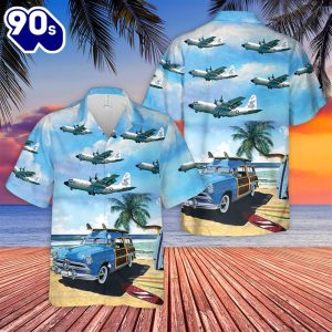 US Navy Lockheed C0F Hercules Of VRC 50 Hawaiian Shirt