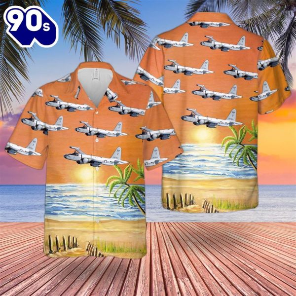 US Navy Lockheed P 2 Neptune Hawaiian Shirt