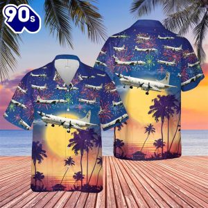 US Navy Lockheed P 3 Orion 4th Of July Hawaiian Shirt