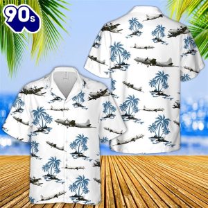 US Navy Lockheed P 3 Orion Hawaiian Shirt