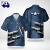 US Navy Lockheed P 3C Orion Hawaiian Shirt