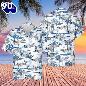 US Navy Lockheed S 3 Viking Of VS 37 Hawaiian Shirt