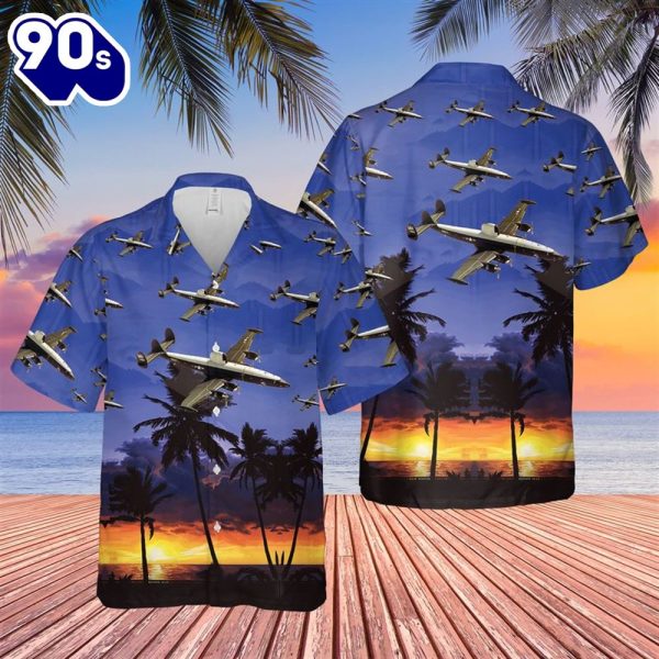 US Navy Lockheed WC1N Of VW 4 Hurricane Hunters Hawaiian Shirt