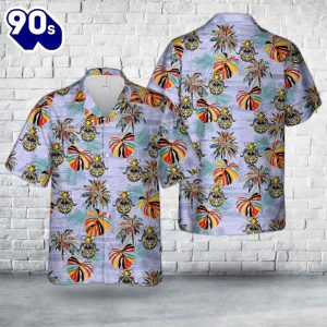 US Navy Master Chief with Goat head anchor Hawaiian Shirt