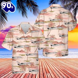 US Navy North American A 5 Vigilante Hawaiian Shirt