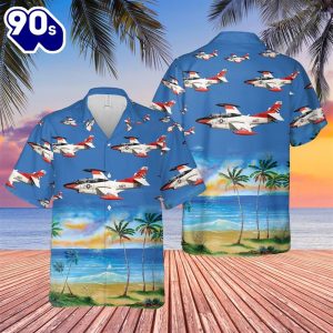 US Navy North American T 2C Buckeye Hawaiian Shirt