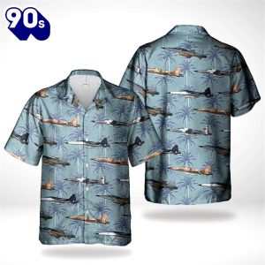 US Navy Northrop F 5N Tiger II Hawaiian Shirt