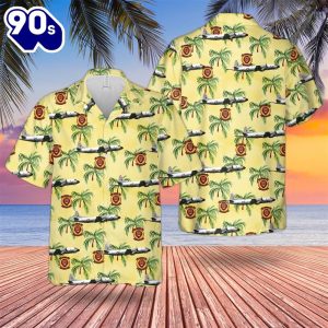 US Navy P 3B Orion Of VP 90 Lions Hawaiian Shirt