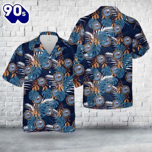 US Navy SEABEES OF DAVISVILLE Hawaiian Shirt