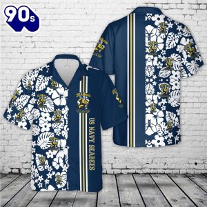 US Navy Seabees Hawaiian Shirt