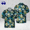 US Navy Senior Chief Anchor Pocket Hawaiian Shirt