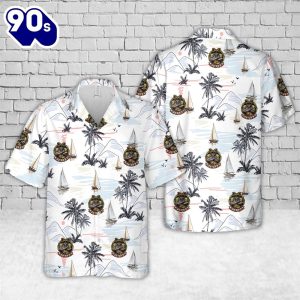 US Navy Senior Chief Goat Locker Hawaiian Shirt