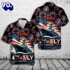 US Navy Ship 4th Of July Hawaiian Shirt