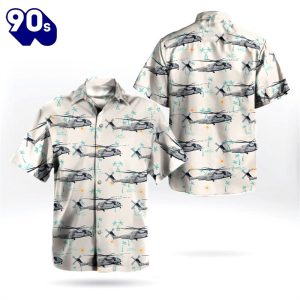 US Navy Sikorsky MH 53E Sea Dragon Hawaiian Shirt