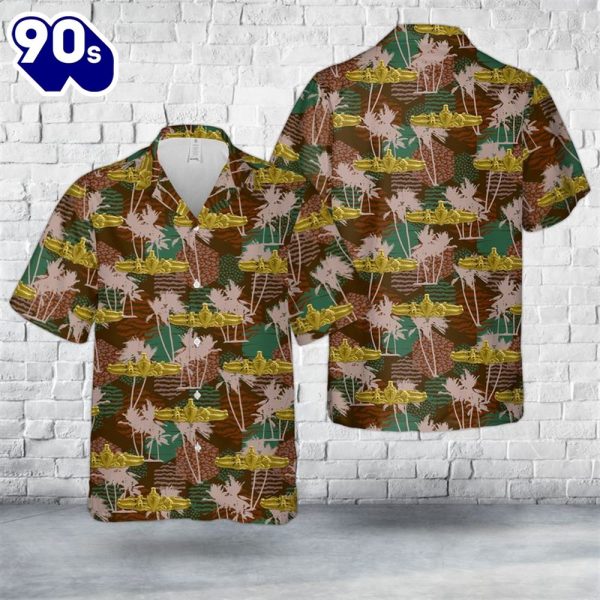 US Navy Special Operations Warfare SPECOPS insignia Hawaiian Shirt