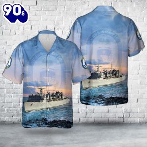 US Navy USNS Arctic T AOE 8 Hawaiian Shirt