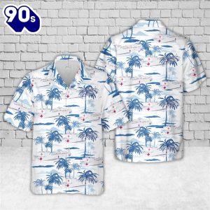 US Navy USNS Mercy T AH Hawaiian Shirt