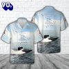 US Navy USS Baltimore SSN 704 Hawaiian Shirt