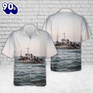 US Navy USS Barnegat AVP Hawaiian Shirt