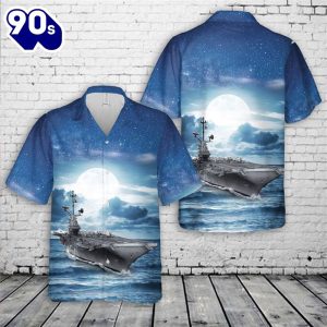 US Navy USS Bon Homme Richard CV 31 Hawaiian Shirt