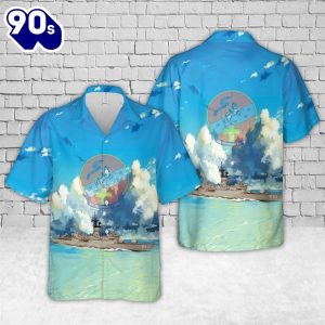 US Navy USS Capodanno FF93 Hawaiian Shirt