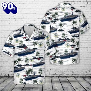 US Navy USS Carl Vinson CVN 70 Hawaiian Shirt