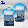 US Navy USS Cole DDG 67 Arleigh Burke class Destroyer Hawaiian Shirt