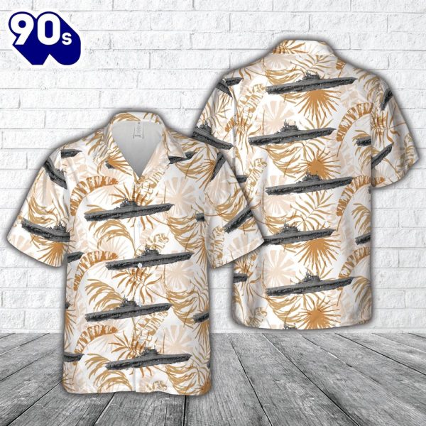 US Navy USS Enterprise CV 6 Hawaiian Shirt