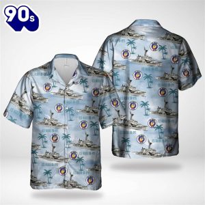 US Navy USS Holder DD819 Hawaiian Shirt