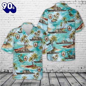 US Navy USS John S McCain DDG 56 Hawaiian Shirt