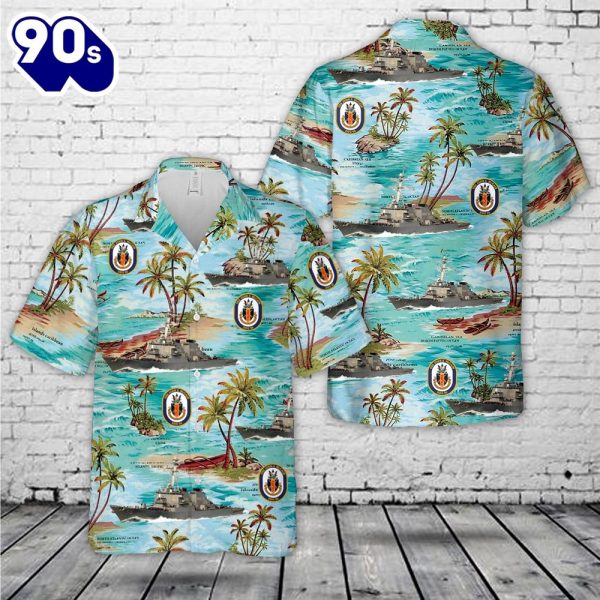 US Navy USS John S McCain DDG 56 Hawaiian Shirt