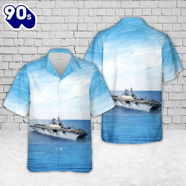 US Navy USS Kearsarge LHD 3 Hawaiian Shirt